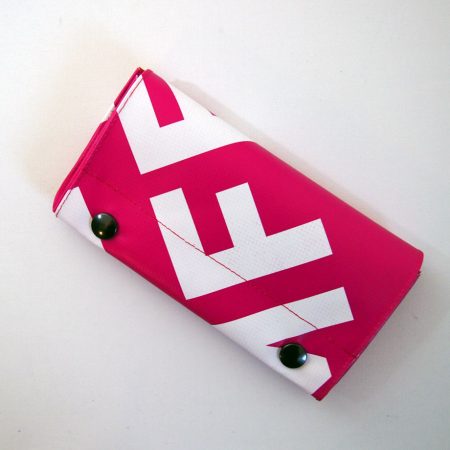 Geldbeutel XL aus recyceltem Ausstellungbanner