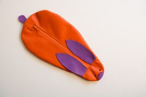 Hasenmäppchen aus Leder von krambeutel deine Wunschtasche genäht von stefanie ramb in München
