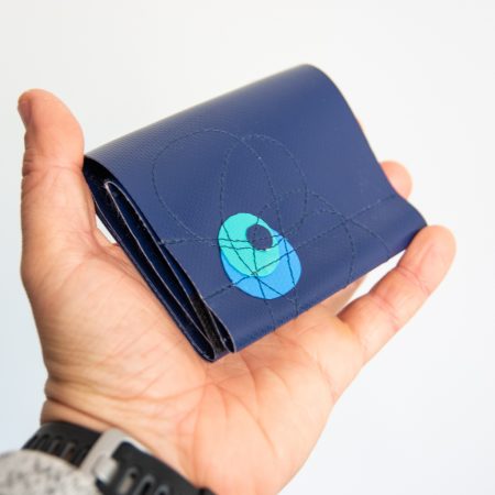 Hosentaschengeldbeutel mit Kreisen