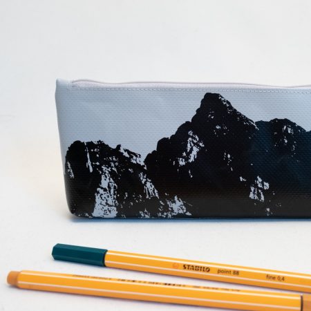 hellgraues Reissverschluss Mäppchen "Ebnerjoch"