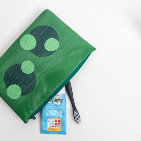 Planenetui mit Kreisen