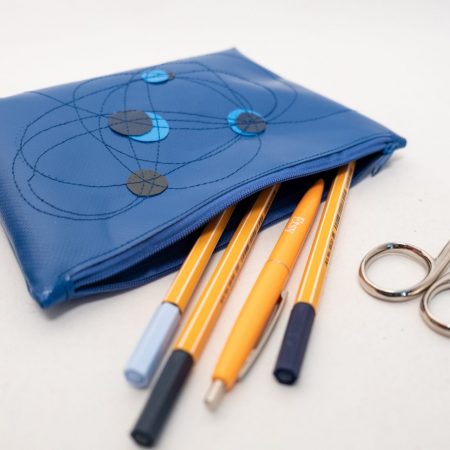 Reissverschlussetui aus Plane