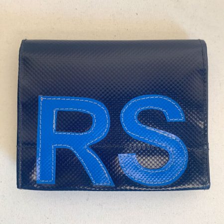 blauer Planengeldbeutel RS